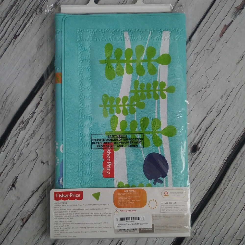 🆕Fisher Price Temperature Changing Bath Mat - Picture 3 of 7